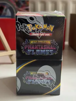 Pokemon Phantasmal Flames 18 Booster Packs Half Booster Box Factory SEALED NEW - Image 1