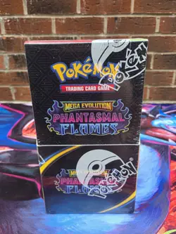 Pokemon TCG Phantasmal Flames Half Booster Box 18 packs 1x Brand New & Sealed ✅ - Image 1