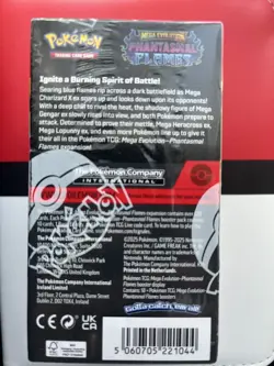 Pokemon PHANTASMAL FLAMES Half Booster Box (18 Packs) - Sealed and Brand New! - Image 4