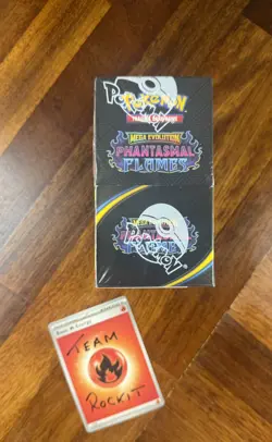 Pokemon TCG: Phantasmal Flames Half Booster Box (18 Packs) - New & Sealed ✅ - Image 1