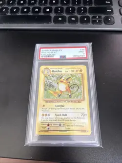 2016 Pokemon Xy Riachu Holo Evolutions PSA 9 - Image 1