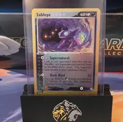 The Pokemon Company Sableye Sandstorm Reverse Holo ENG 10/100 Holo Rare 60 HP - Image 1