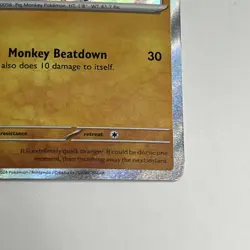 Mankey - Paldean Fates - Shiny Holo Rare - NM 169/091 - Pokemon TCG - Image 4
