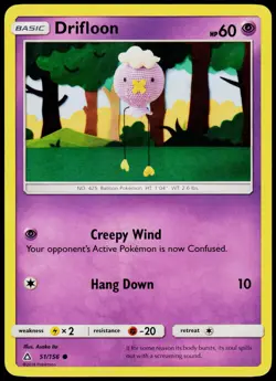Drifloon 51/156 Ultra Prism - Pokemon NM/M (Common) - Image 1