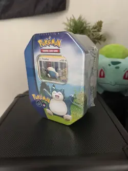 3 Tin Set Pikachu Snorlax Blissey Pokemon GO Sealed TCG NEW Lot - Image 2