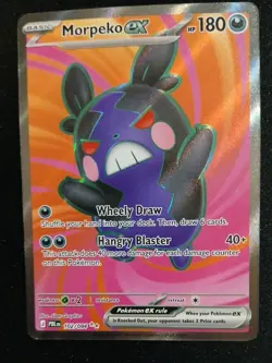 Pokemon TCG - Morpeko Ex Full Art Ultra Rare 102/084 - Pitch Black - NM - Image 1