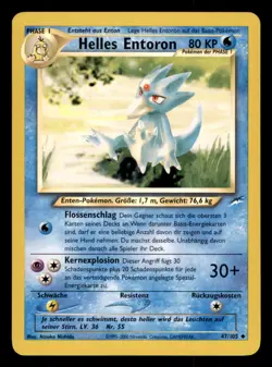 Pokemon Helles Entoron 47/105 Neo Destiny Deutsch - Image 1