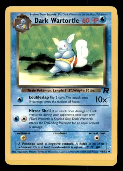 Pokemon Dark Wartortle 46/82 Team Rocket Englisch - Image 1