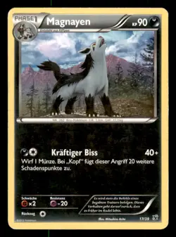 Pokemon Magnayen 17/39 XY Kalos Starter Set Deutsch - Image 1