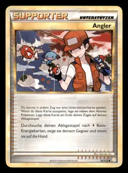 Pokemon Angler 92/123 HeartGold & SoulSilver Deutsch - Image 1