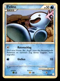 Pokemon Felino 88/123 HeartGold & SoulSilver Deutsch - Image 1