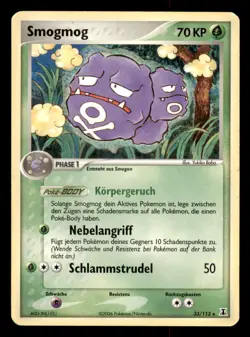Pokemon Smogmog 33/113 EX Delta Species Deutsch - Image 1