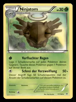 Pokemon Ninjatom 11/108 Phantomkrafte Deutsch - Image 1