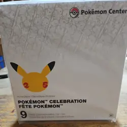 Pokemon Celebration Commemorative Coin Set (9-Piece) 25th Anniversary New - Image 3