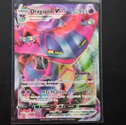 Dragapult VMAX 093/192 Holo VMAX Rare Rebel Clash Pokemon Near Mint - Image 1