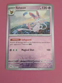 Sylveon 040/131 Rare Prismatic Evolutions Pokemon Reverse Holo - Image 1