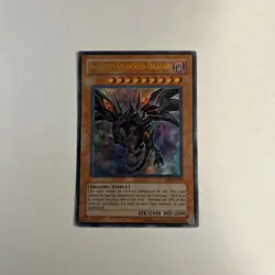 Yugioh Red-Eyes Darkness Dragon SD1-EN001 Ultra Rare LP - Image 1