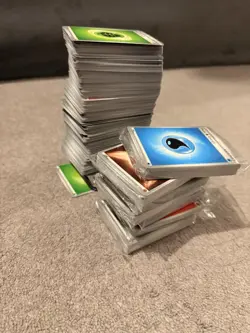 Pokemon tcg trading Card Game Bulk Of Energy Cards With Holo Energys And Normal - Image 1