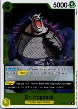 Dr. Hogback OP14-110 R | NM | The Azure Sea's Seven | One Piece TCG | English - Image 1