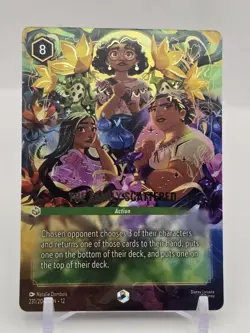 Disney Lorcana Wilds Unknown The Family Scattered Enchanted 231/204 - Image 1