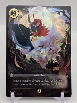 Disney Lorcana Touch the Sky Enchanted Full Art Foil 240/204 - Image 1
