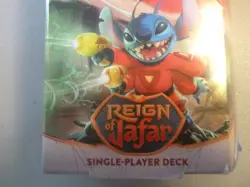 Disney Lorcana -Reign of Jafar -Starter Deck - Ruby/Steel - NEW Factory Seal - Image 2