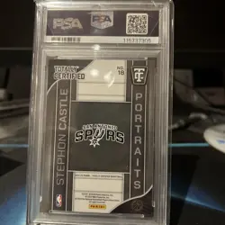 Stephon Castle Totally Certified Portraits Mirror Rookie PSA 9 - Image 2