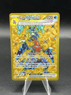 Pokemon TCG Garchomp EX Paradox Rift Holo Hyper Rare Card 260/182 NM AA3 - Image 1