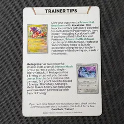 Iron Crown Trainer Tips Card Pokemon TCG: Temporal Forces Lightly Played (LP) - Image 2