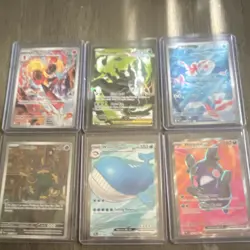 Pokemon TCG Pitch Black Holo Full Art 6-Card Wailord + More - Image 2