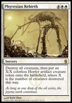 Phyrexian Rebirth - Light Play MTG Mirrodin Besieged - Image 1