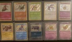 Pokemon 10 Card Lot Baby Shiny Holos All Mint - Image 1