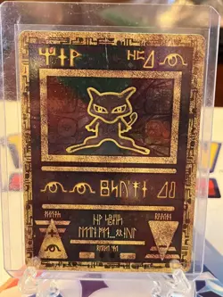 Pokemon TCG Ancient Mew Holo Card Rare Movie Promo In HP Condition - Image 1