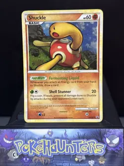 Pokemon Card Shuckle HGSS15 Black Star Promo Holo HeartGold SoulSilver LP - Image 1