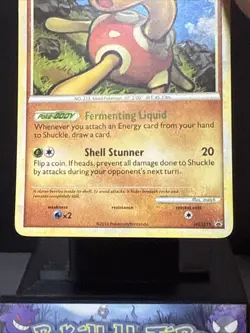 Pokemon Card Shuckle HGSS15 Black Star Promo Holo HeartGold SoulSilver LP - Image 3