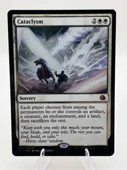 Cataclysm *Foil* - From the Vault Annihilation - MTG Magic the Gathering - LP - Image 1