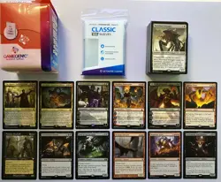 MTG Magic Commander Deck The Master Gallifrey's End | Rakdos + Box & 100 Sleeves - Image 1
