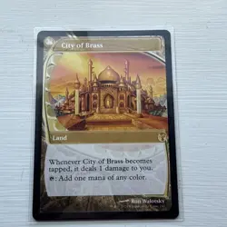 City of Brass (Future Sight) Mystery Booster 2 Magic The Gathering NM - Image 1