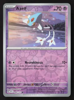 Azelf Common Reverse Holo SSP 080/191 NM Pokemon TCG - Image 1