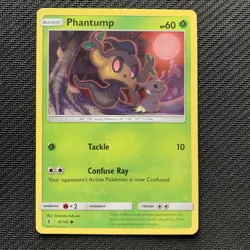 Phantump 6/145 Pokemon TCG: Guardians Rising Moderately Played (MP) - Image 1