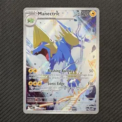 Manectric 089/084 Pokemon TCG: Pitch Black Near Mint (NM) Illustration Rare - Image 1