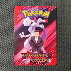 Team Rocket's Mewtwo Trainer Tips Card Pokemon TCG: Destined Rivals Near Mint NM - Image 1