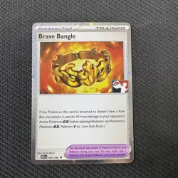 Brave Bangle 080/086 HOLO Play! Pokemon Prize Pack Series 9 Stamped (NM) - Image 1