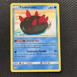 Pyukumuku 47/149 Pokemon TCG: Sun & Moon Lightly Played (LP) - Image 1