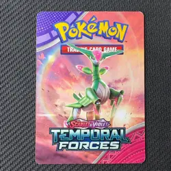Iron Leaves Trainer Tips Card Pokemon TCG: Temporal Forces Near Mint (NM) - Image 1