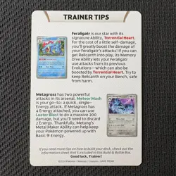 Iron Leaves Trainer Tips Card Pokemon TCG: Temporal Forces Near Mint (NM) - Image 2