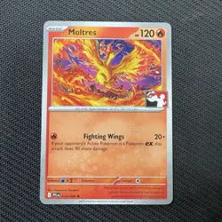 Moltres 014/094 Non-Holo Play! Pokemon Prize Pack Series 9 Stamped (NM) - Image 1