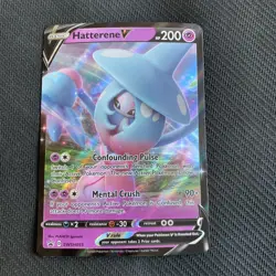 Hatterene V SWSH055 Pokemon TCG: Black Star Promos Near Mint (NM) - Image 1