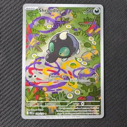 Shroodle 149/132 Pokemon TCG: Mega Evolution Illustration Rare Near Mint (NM) - Image 1