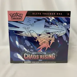 Chaos Rising ETB Pokemon TCG Elite Trainer Box Brand New/Factory Sealed (2026) - Image 1